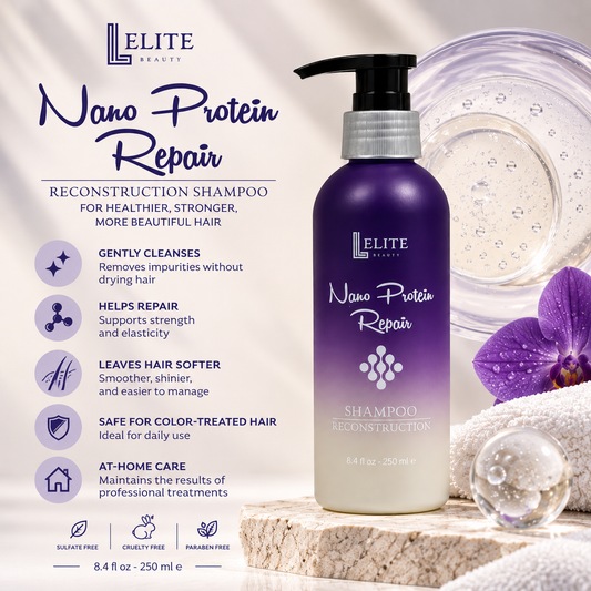 Nano Protein Repair Reconstruction Shampoo — 8.4 fl oz / 250 mL