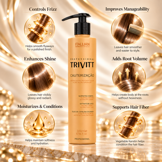 Trivitt Cauterization Treatment Gloss — 10.14 fl oz / 300 mL