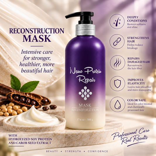 Nano Protein Repair Reconstruction Mask — 17.6 oz / 500 g