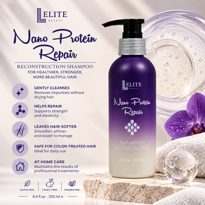 Nano Protein Repair Reconstruction Shampoo — 8.4 fl oz / 250 mL