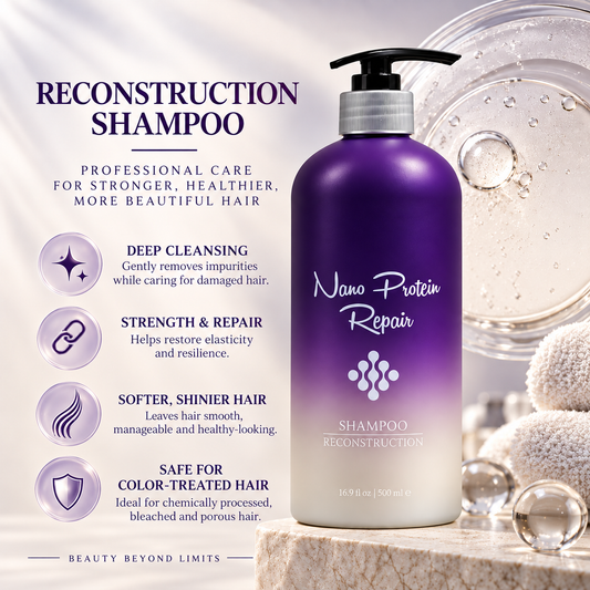 Nano Protein Repair Reconstruction Shampoo — 16.9 fl oz / 500 mL