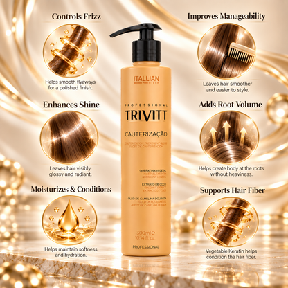 Trivitt Cauterization Treatment Gloss — 10.14 fl oz / 300 mL