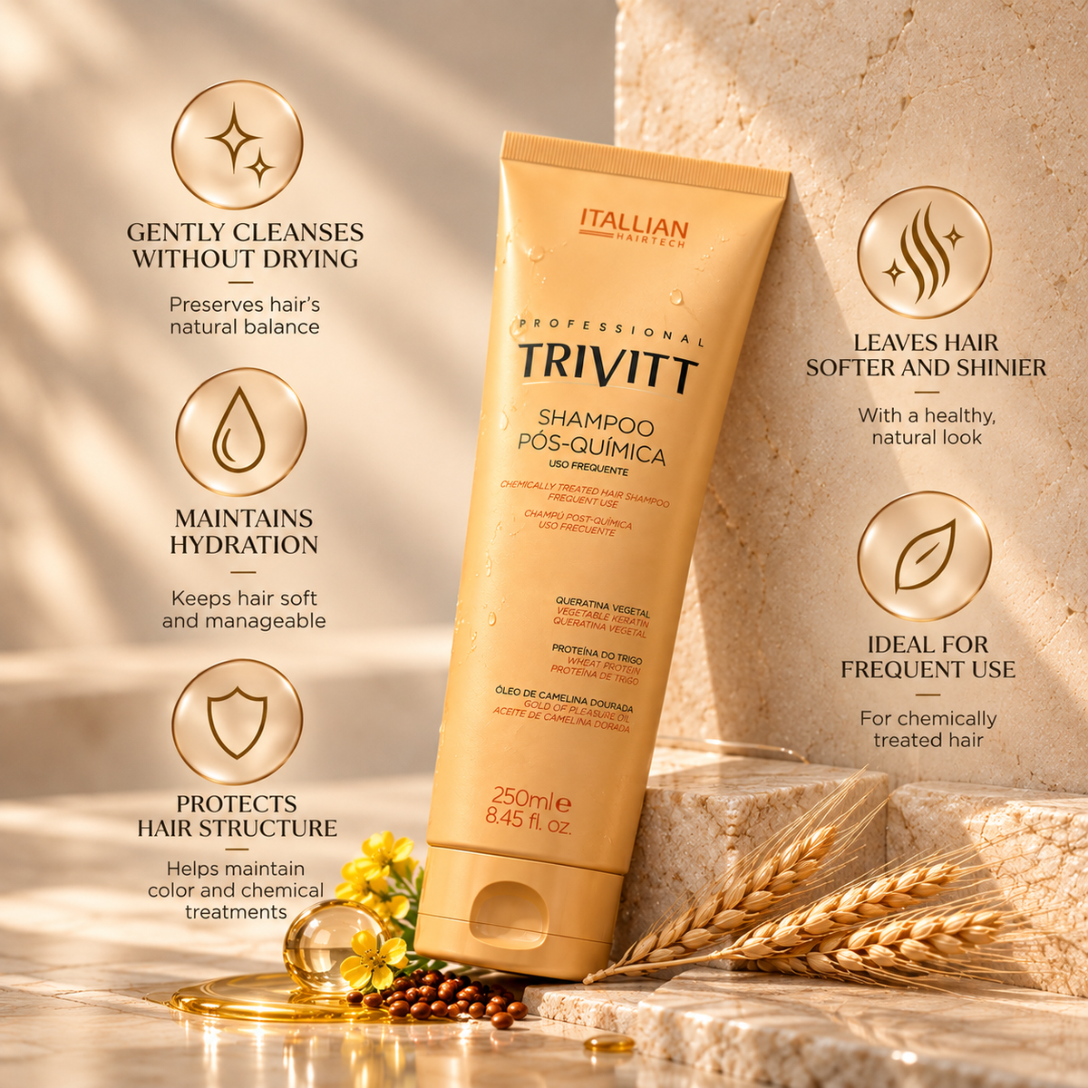 Trivitt Post-Chemical Shampoo — 8.45 fl oz / 250 mL